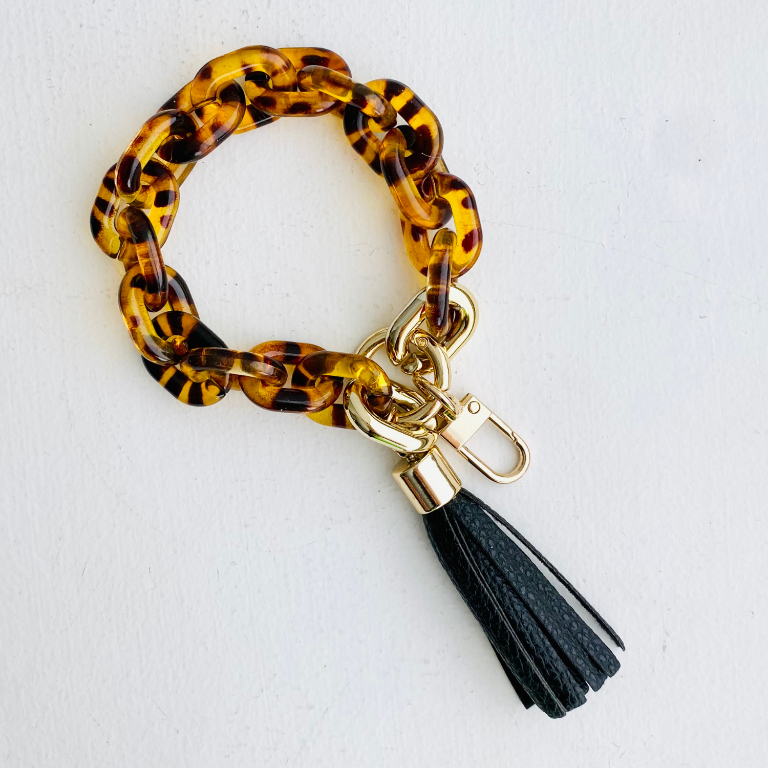 Tiny Gift Society – wholesale Keychain bracelet – Chain Link Bangle Keychain | Resin Wristlet Key Ring5