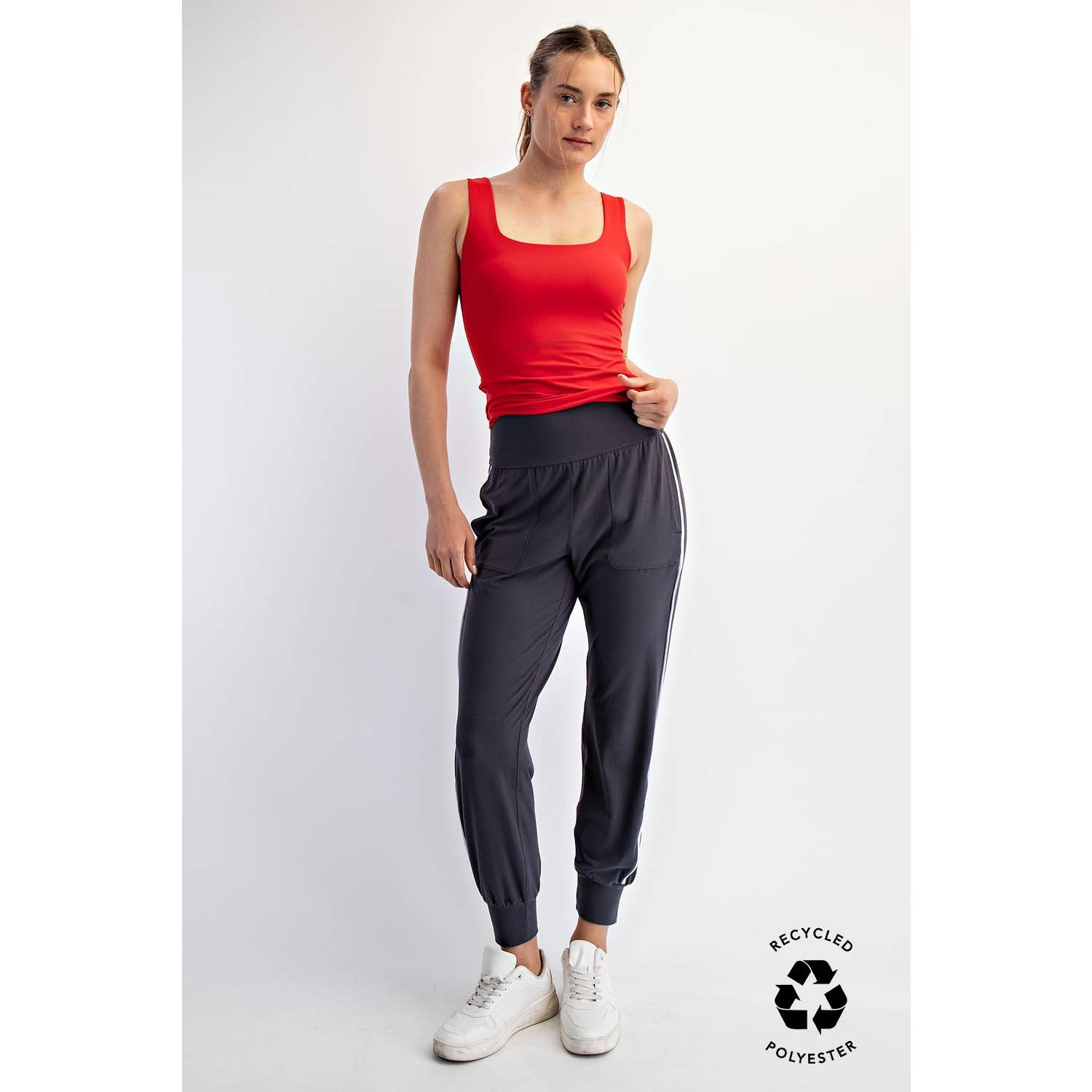 Rae Mode - Wholesale Athletic Pants - Women's - BUTTER SOFT PIPING JOGGER PANT19