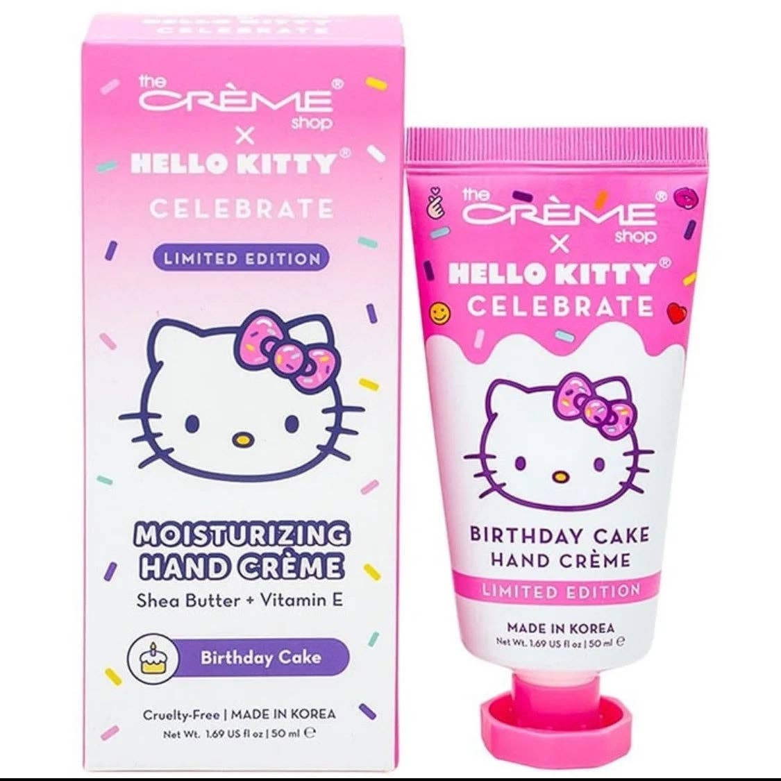 Crover - Wholesale Hand Cream/Lotion - Hello Kitty Hand Cream – Birthday Cake1