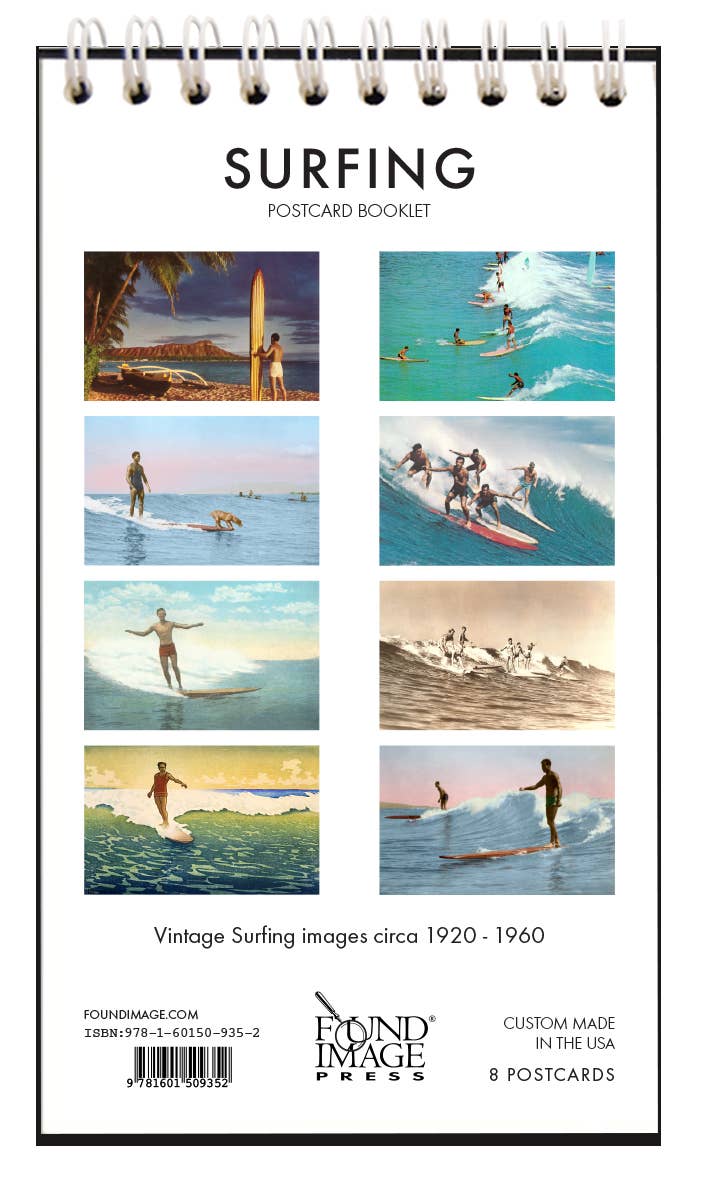 Found Image Press - Wholesale Postcard Set - SURFING Postcard Booklet1