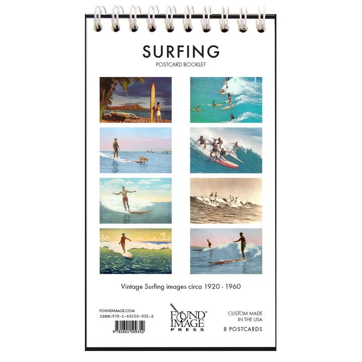 Found Image Press - Wholesale Postcard Set - SURFING Postcard Booklet1