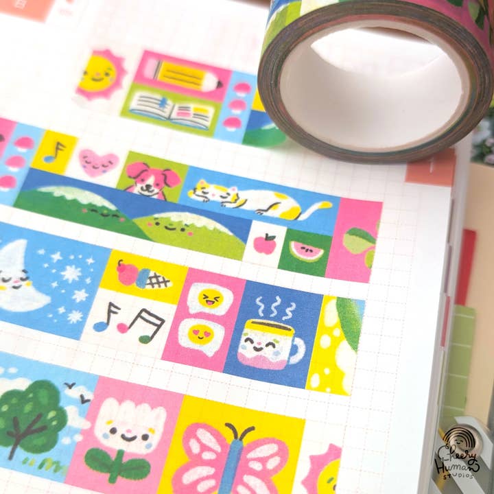 Cheery Human Studios - Wholesale Washi Tape - Enjoying the Little Things - 20mm Washi Tape1