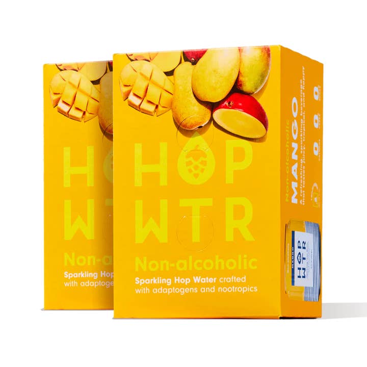 HOPWTR - Wholesale Sparkling Water - HOPWTR - Peach Sparkling Hop Water (12-Pack)1