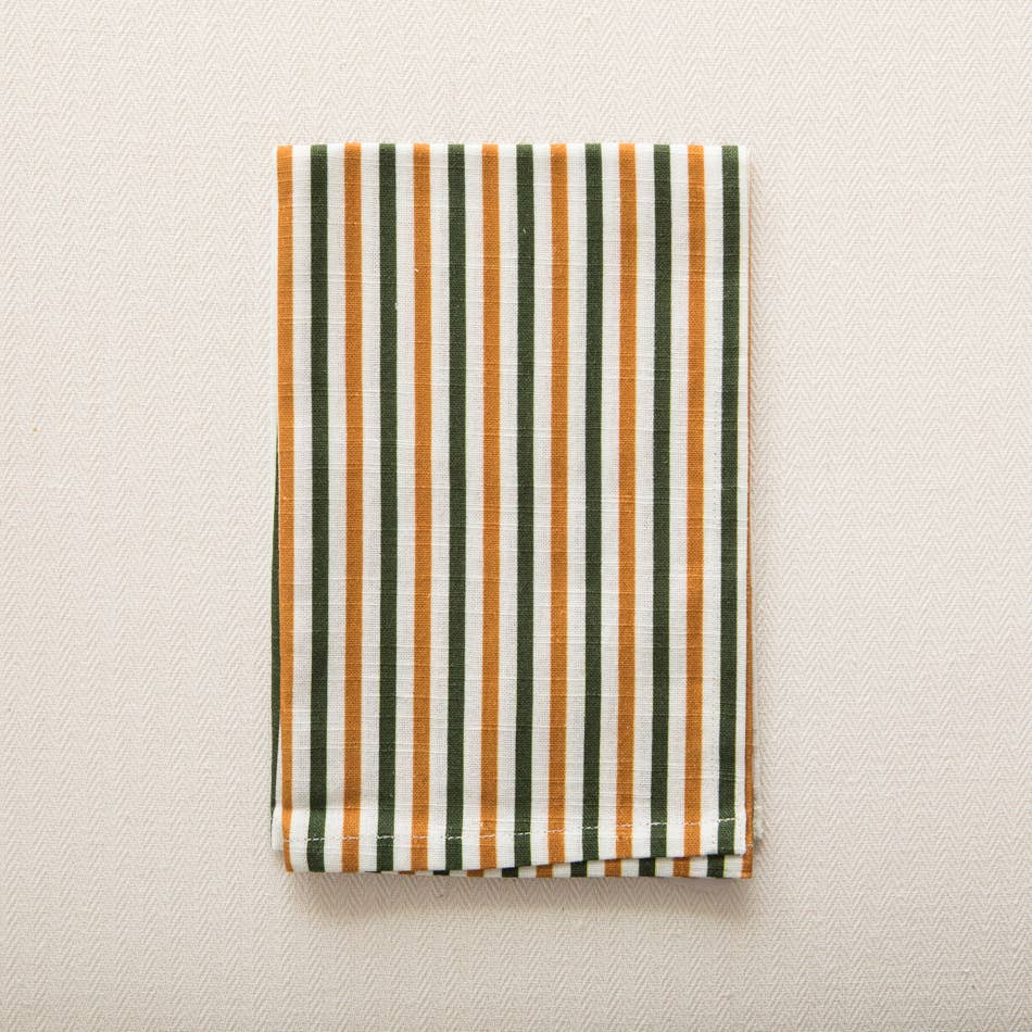 Mahe Homeware - Wholesale Dinner & cloth napkin - Ginger Stripe Napkin 45X45