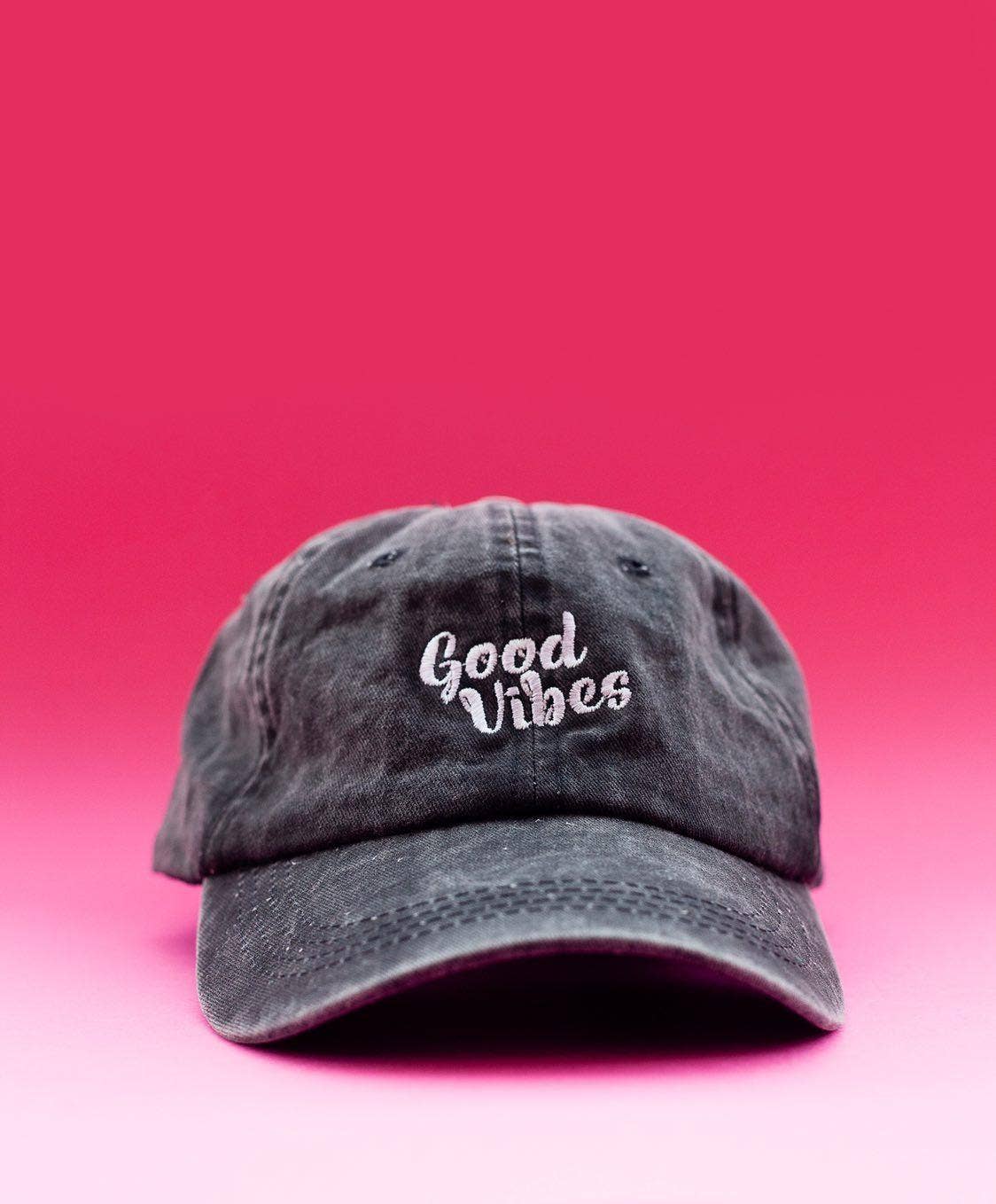 PEGADA SOCKS - Wholesale Baseball Cap - Unisex - GOOD VIBES CAP