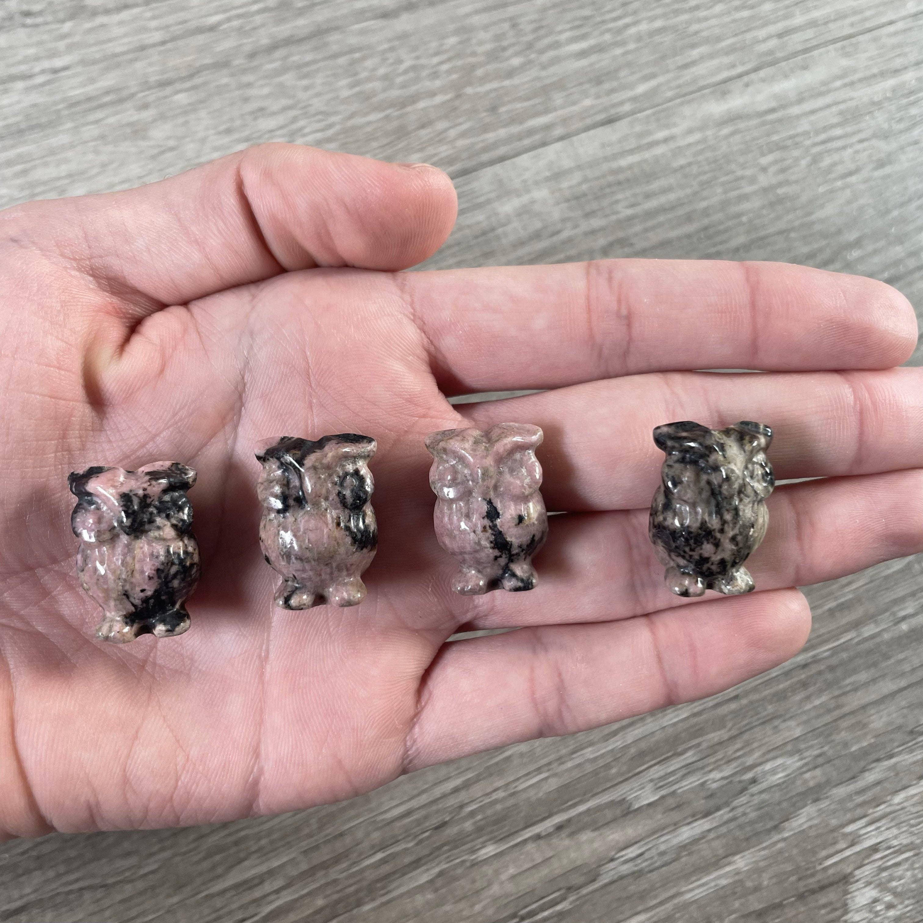 Keystone Crystals - Wholesale Decorative Figurine - Gemstone Owl Figurine – Small Crystal Owl Decor4