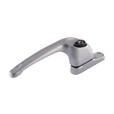 ERA uPVC/Timber Maxim Espagnolette Locking Multipoint Window Handle - Left Hand - Satin Chrome for wholesale by Diybasket