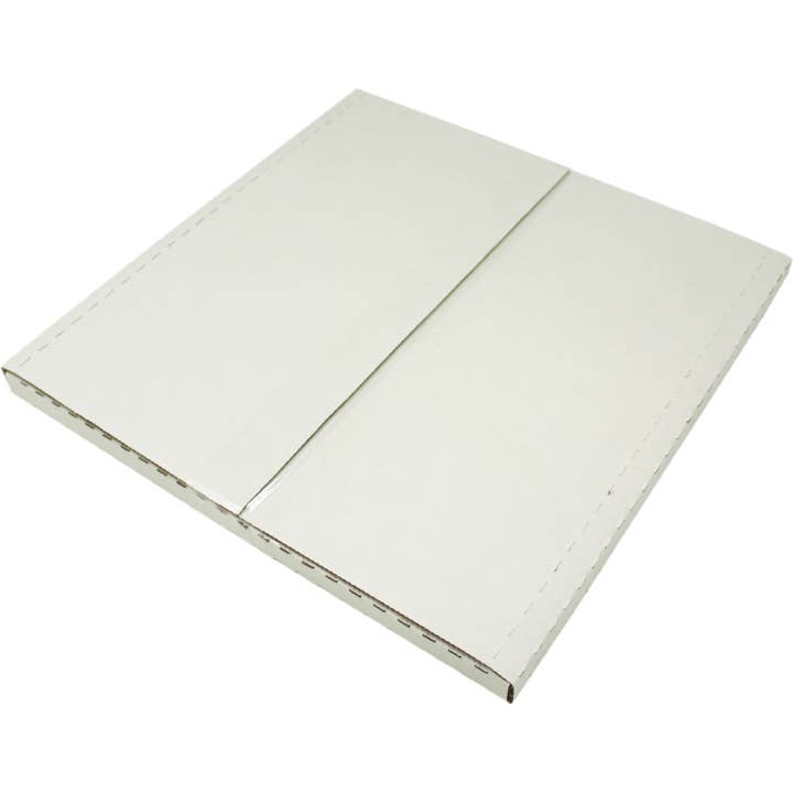 Square Deal Recordings & Supplies - Wholesale Gift Box - Cardboard 12" Record Box - Holds 1 To 3 - 12.5" x 12.5" x 1"