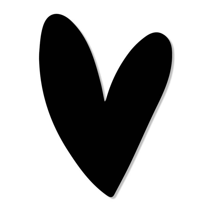 Coração Forex Preto por atacado de GM decoratie