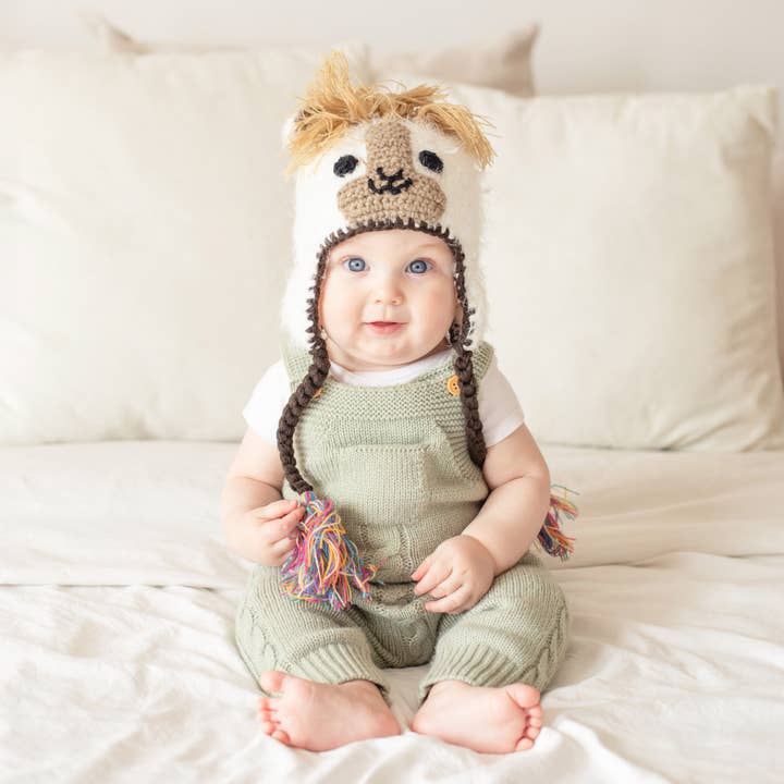 Huggalugs - Wholesale Beanie - Kids - Llama Beanie Hat Baby & Kids