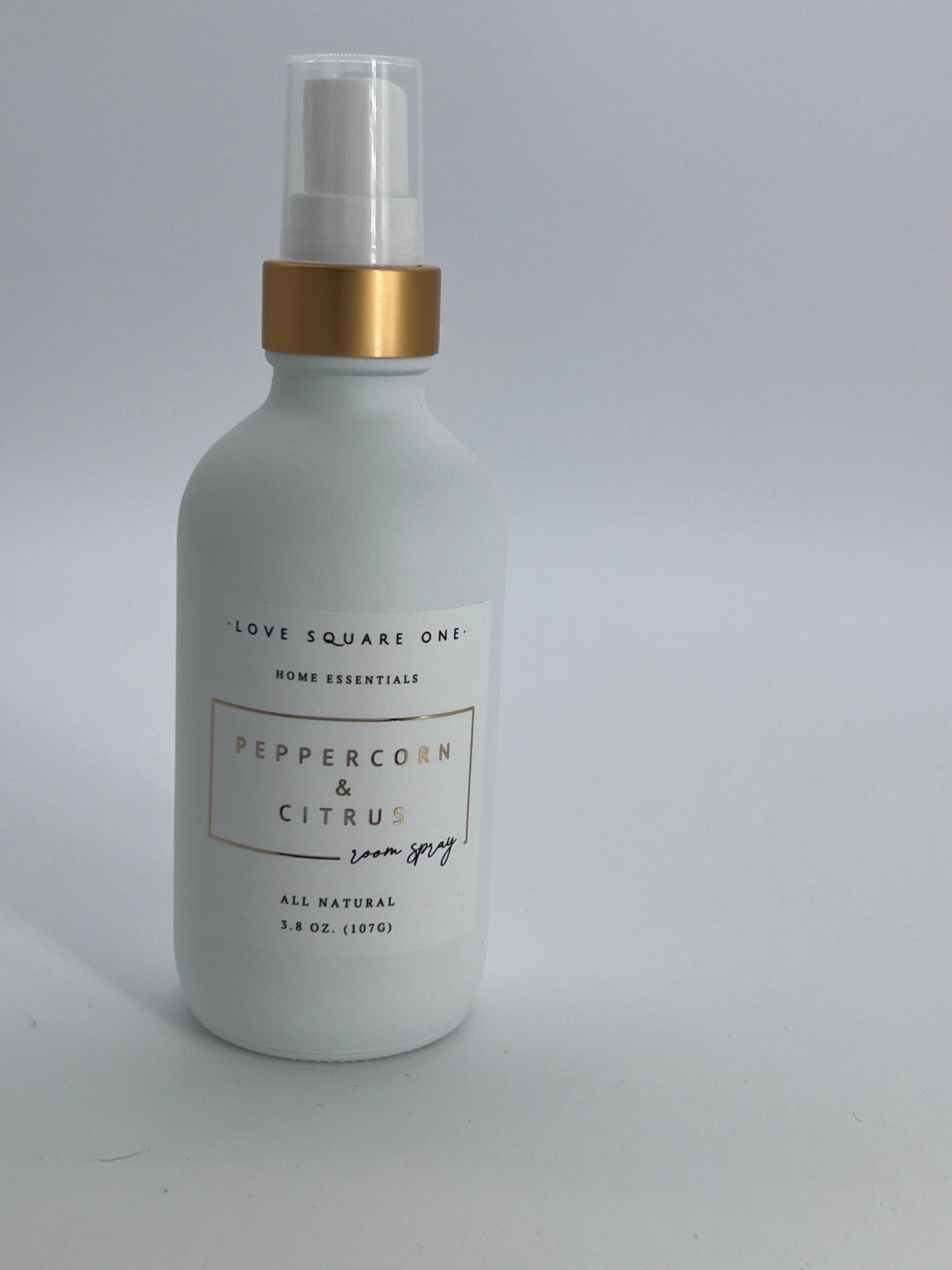 Love Square One - Wholesale Room & Linen Spray - Peppercorn & Citrus Room Spray2