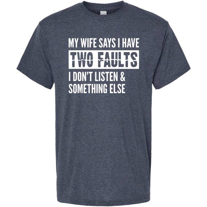 Zwei Fehler T-Shirt für den Großhandel von Jailbird Designs