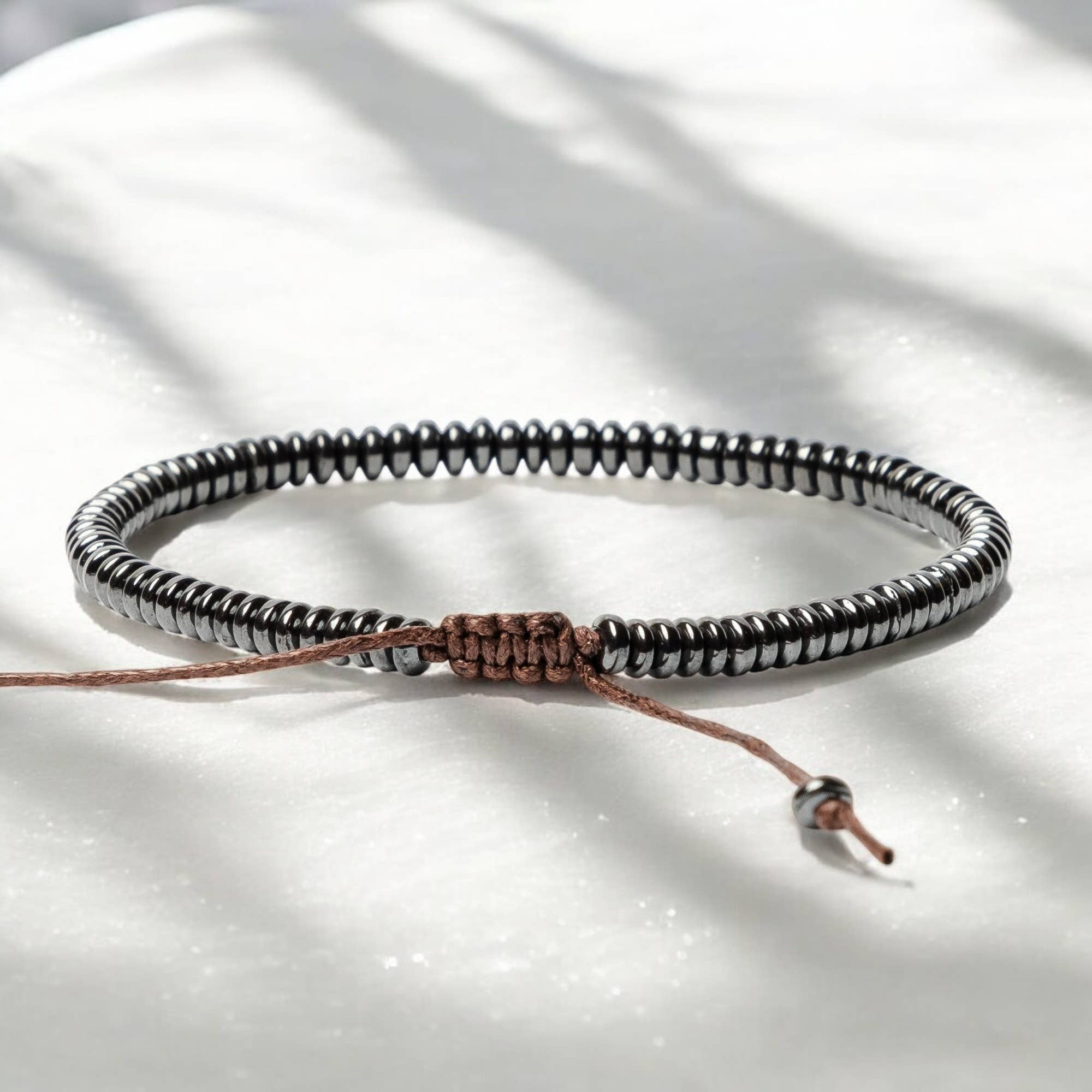 Cape Diablo - Wholesale Jewelry - Men's - Men's Hematite Stone Bracelet1