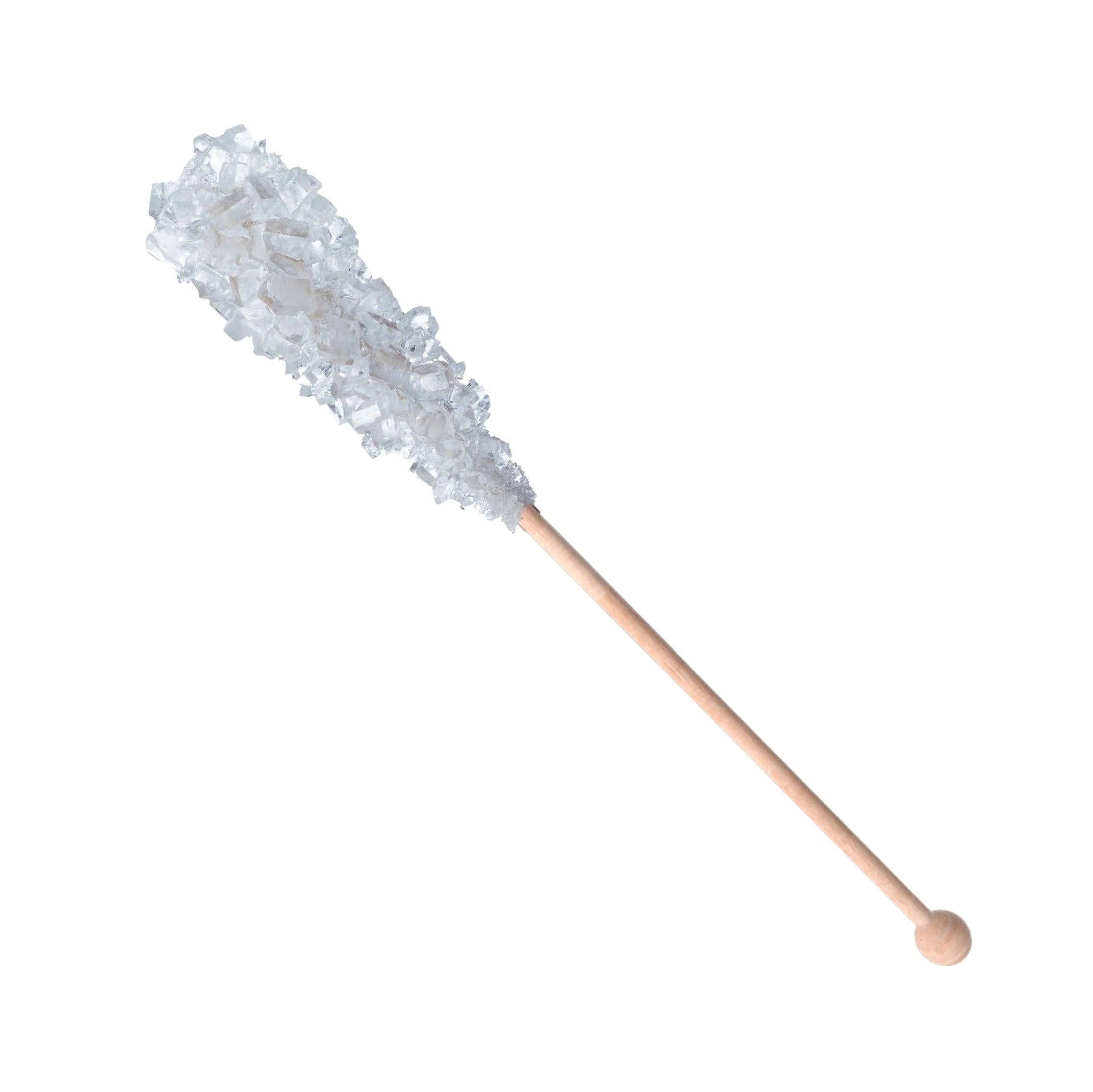Royal Wholesale - Wholesale Lollipop - Roses Confection Swizzle Sticks White Unwrapped 72ct0