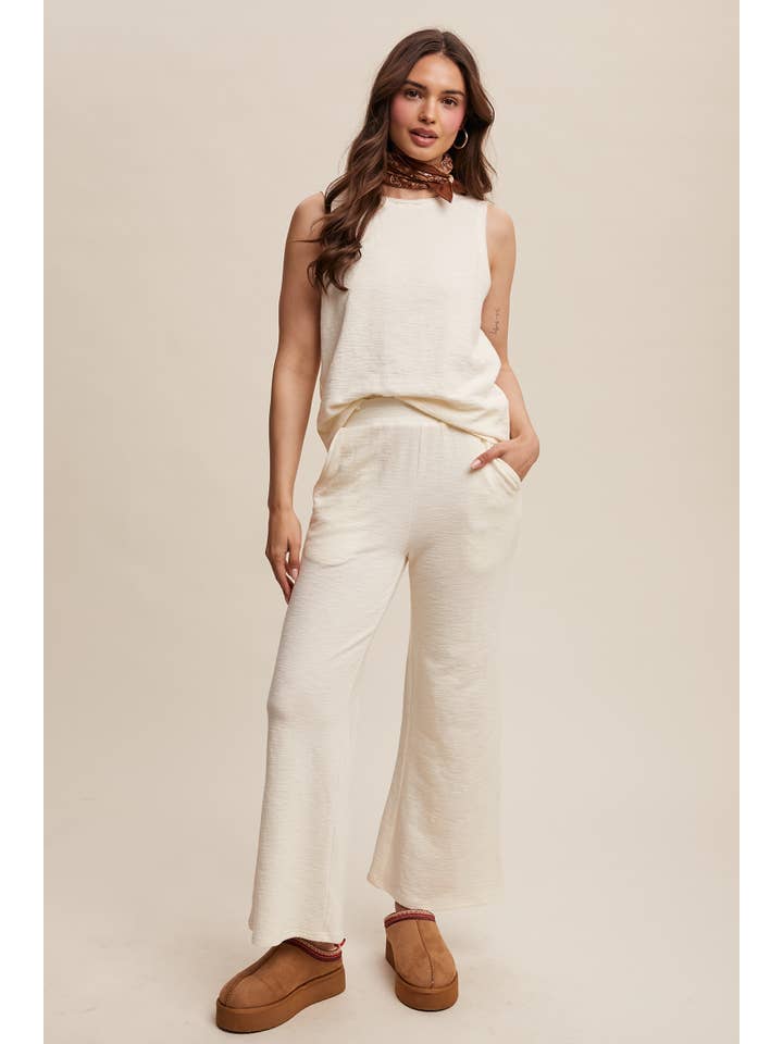Listicle - Wholesale Lounge Set - Women's - Textured Lounge Set