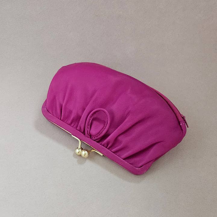 Royal marais - Wholesale Coin Purse - Women's - round leather clasp purse4