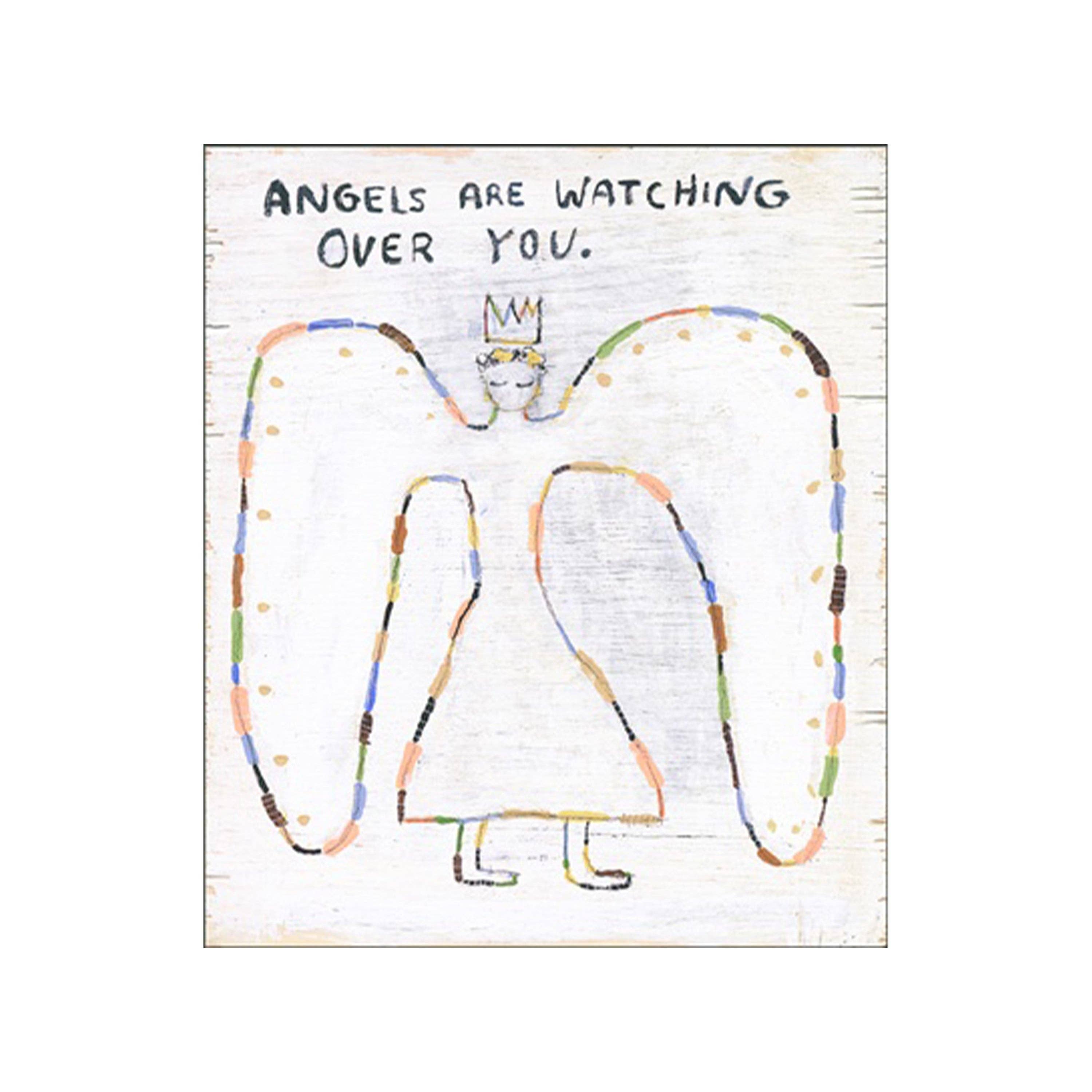 Sugarboo & Co - Wholesale Art Print - 12"x16" Angels Are Watching Art Poster0