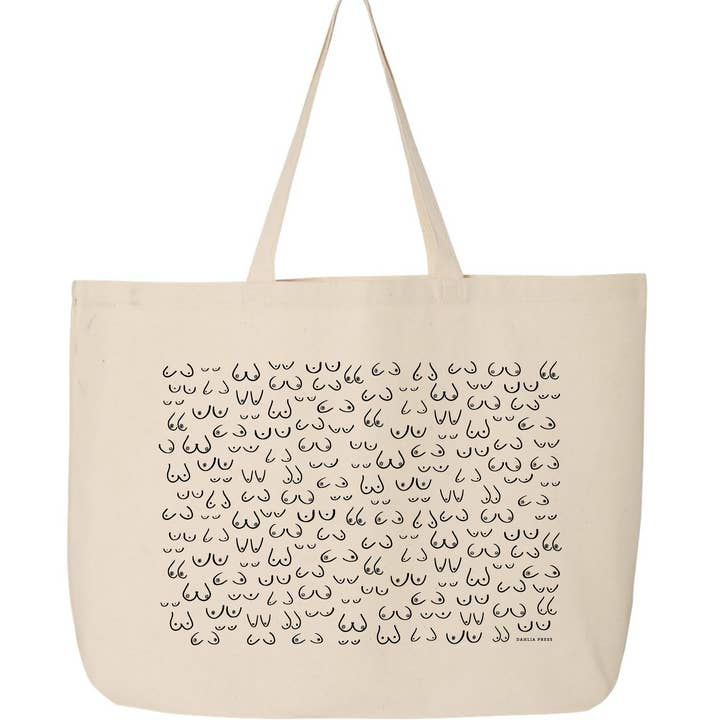The Girls - Canvas Tote Bag for wholesale by Dahlia Press