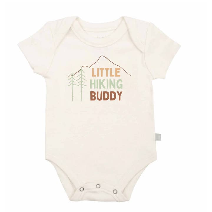 Baby organic graphic bodysuit | hiking buddy and other Purchase Wholesale hiking buddy. Free Returns & Net 60 Terms on Faire trending on Faire.