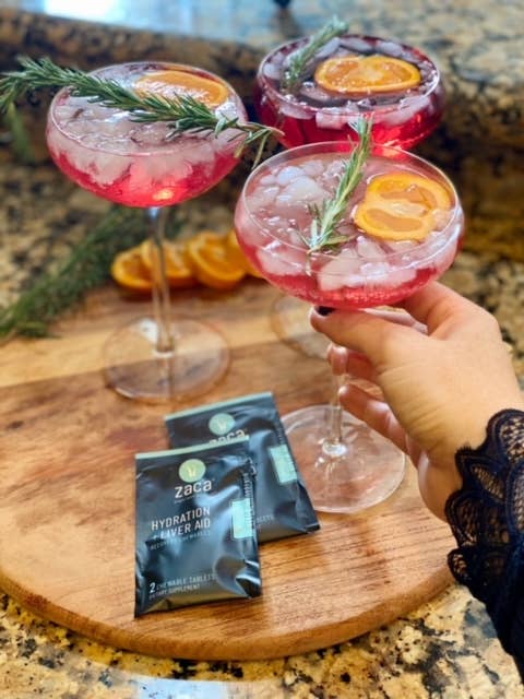 Zaca – Großhandel Pulverförmige Gesundheitsgetränke – Hydrate + Erholung schnell – Berry Kaubares Nahrungsergänzungsmittel18