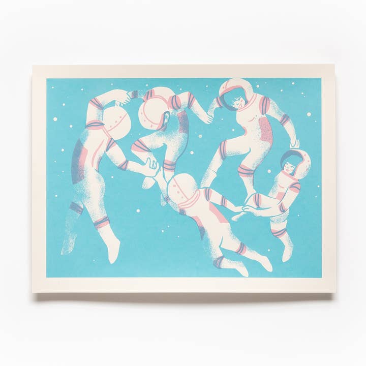 The Dance Screen Print for wholesale by Secret Planet