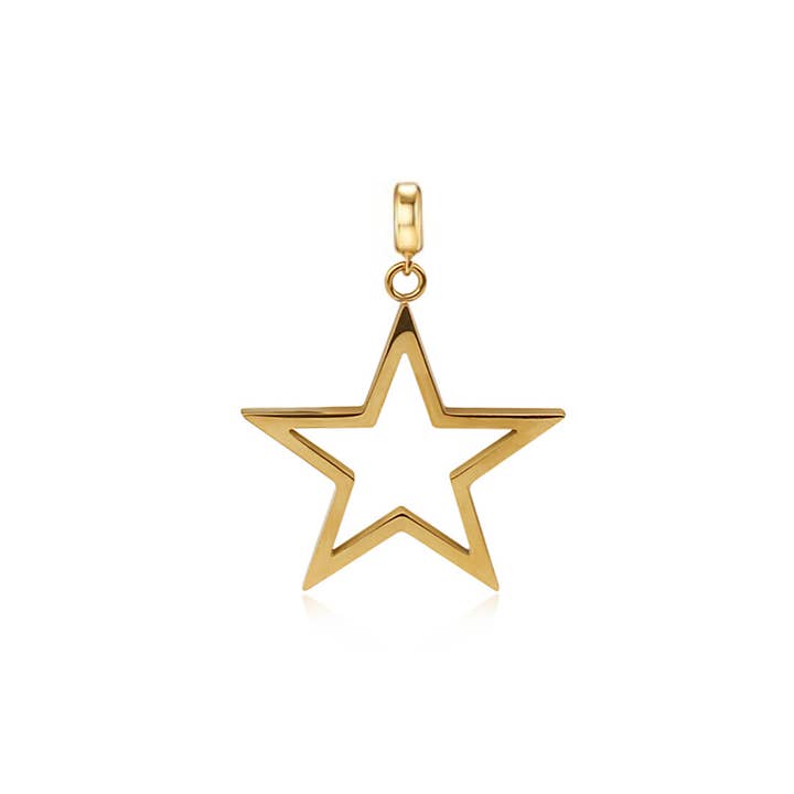KAGI - Wholesale Individual charm/pendant - Gold Starfall Pendant