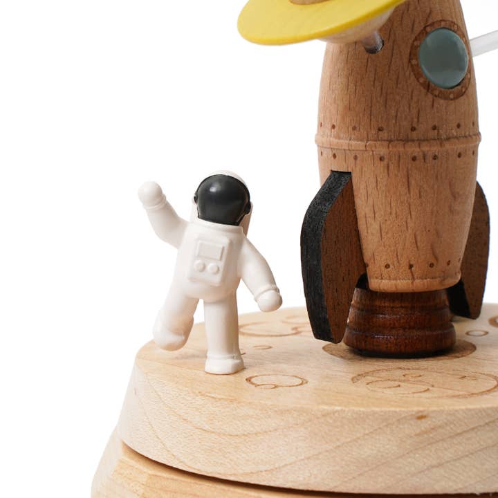 Music Box - Wholesale Music Box - Kids & Baby - Spacewalk Wooden Music Box5