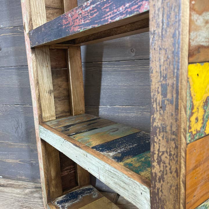 My Amigos Imports - Wholesale Wall Mounted Shelf - Montrose Reclaimed Wood Wall-Shelf-17Wx5.5Dx30H inches-NEW
