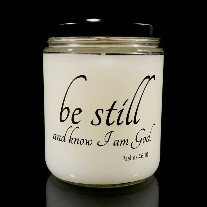BV2-be Still and Know Bocal en verre 16oz pour la vente par Virginia Creamery Candle Co.