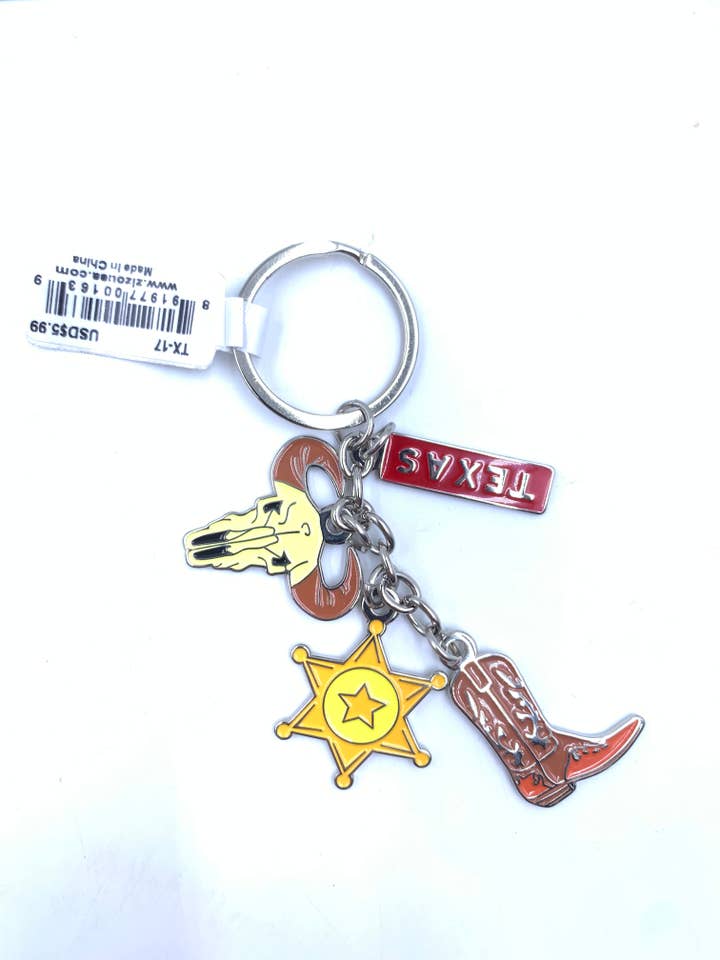 Porte-clés Texas Vache 480/Caisse pour la vente par ZIZO USA INC