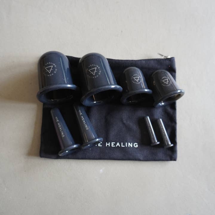 VIE HEALING - Wholesale Body Cupping Set - Silicone Face + Body Cupping Therapy Set1