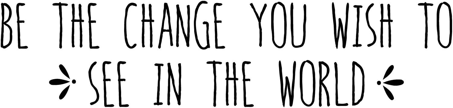 My Vinyl Story - Vente Autocollant mural - Sticker mural Gandhi8