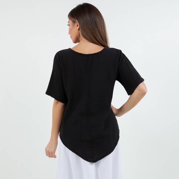 Cottonways – wholesale Blouse – Women’s – Mary Top 100% Cotton Gauze9