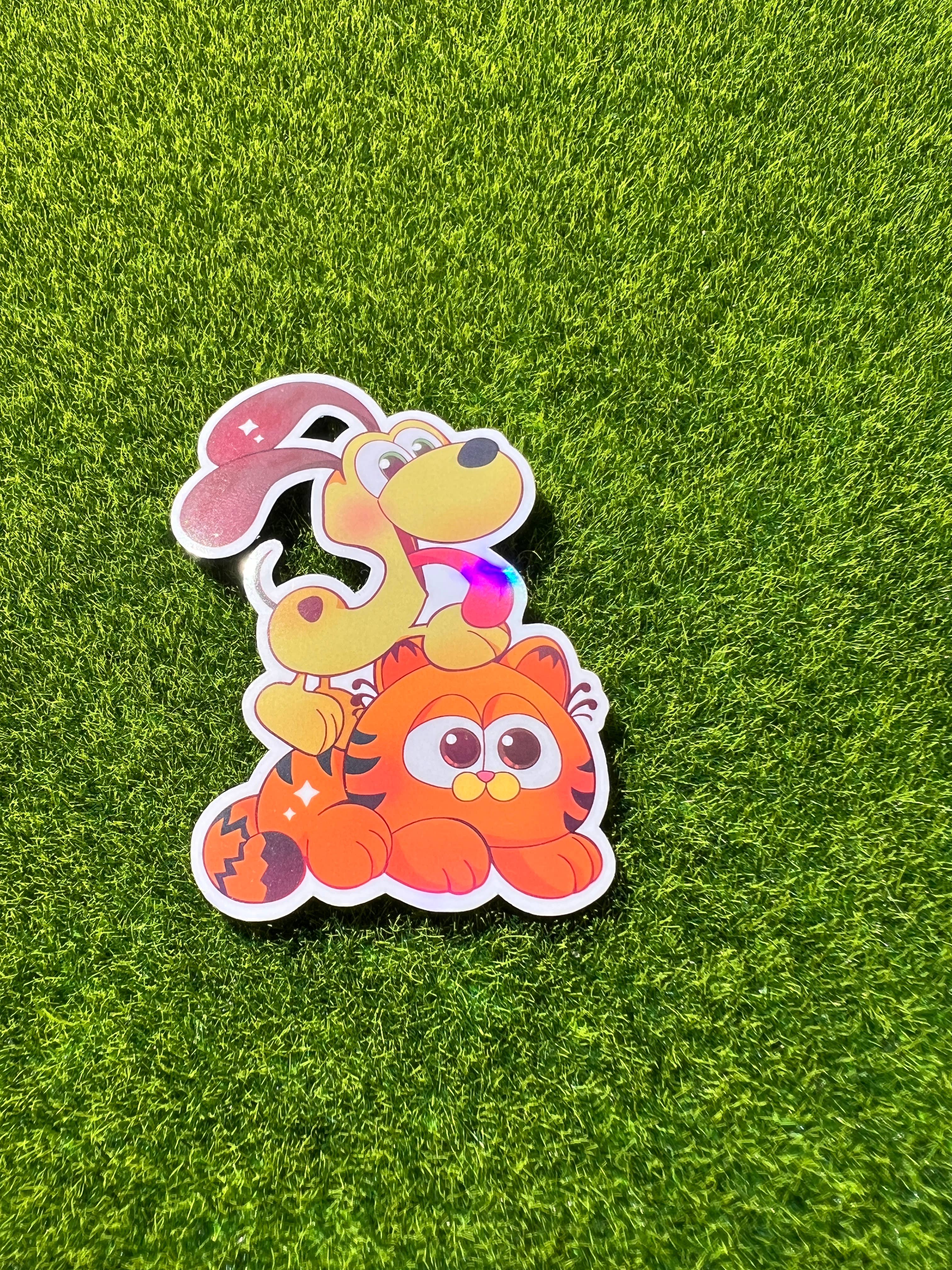 Mothers Of Orion - Wholesale Sticker - Garf & Odie Sticker