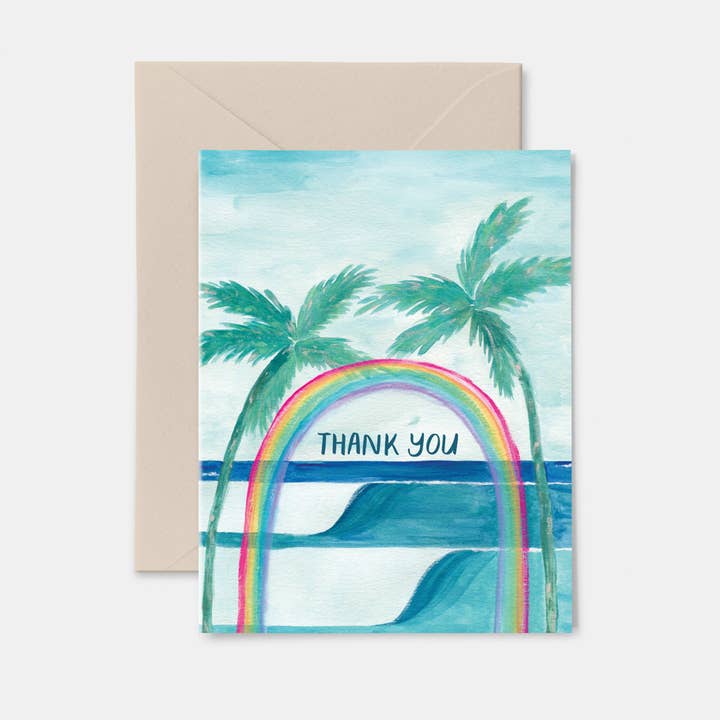 Thank You | Thank You Greeting Card for wholesale by Salty Kai