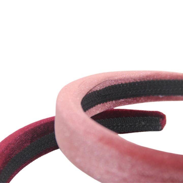 Topkids Accessories - Wholesale Fashion Headband - Women's - Multipack 2.5cm Padded Satin & Velvet Alice band, Kids Hair Accessories, Headbands for Girls, Hair Accessories for Girls, Satin Headband, Hairbands Women