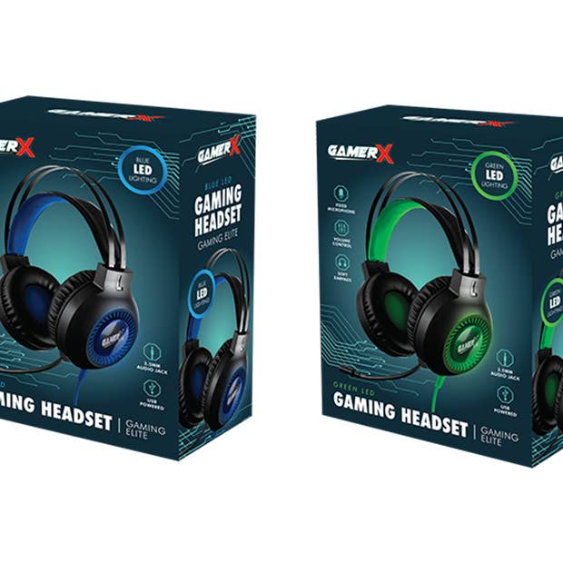 LED Gaming Headset - 5056283862137 for wholesale by LMT-UK