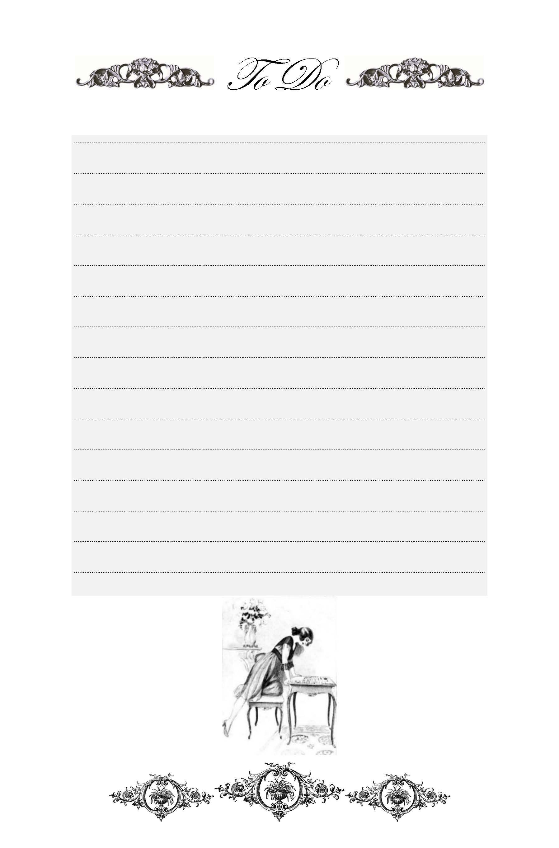 VINTAGE LADIES COLLECTION - Wholesale Notebook - Vintage Ladies Collection: ORGANISER & PLANNERS NOTEBOOK. 13