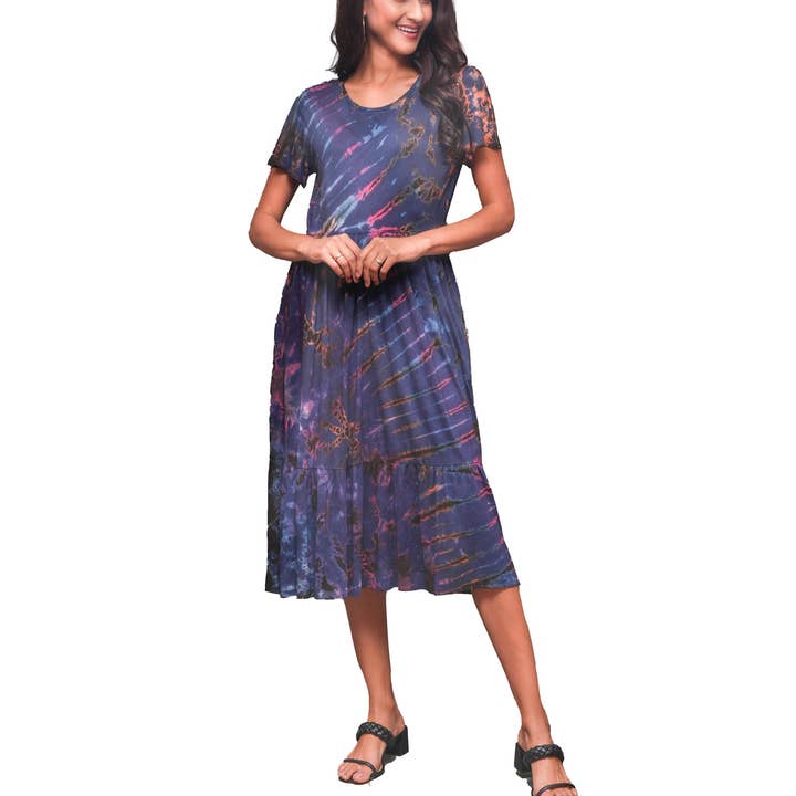 Sacred Threads – Großhandel Kleid – Damen – Tie Dye Kleid