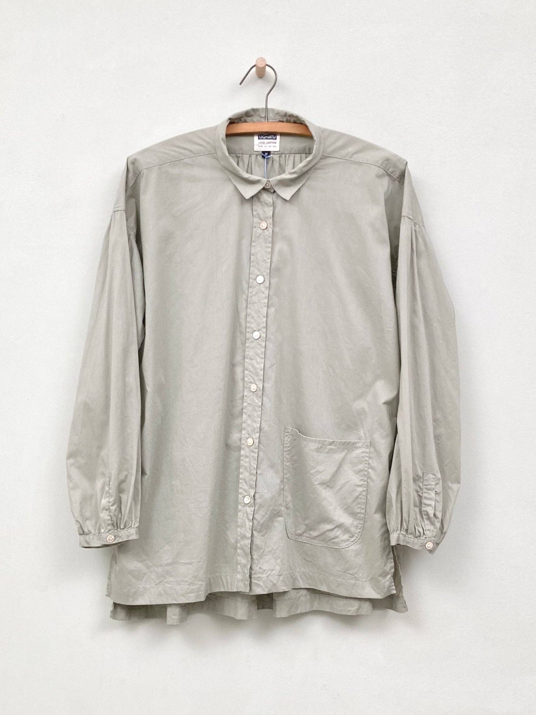 UQNATU - Wholesale Button Down Shirt - Women's - Long Sleeve Smock Organic Batiste6