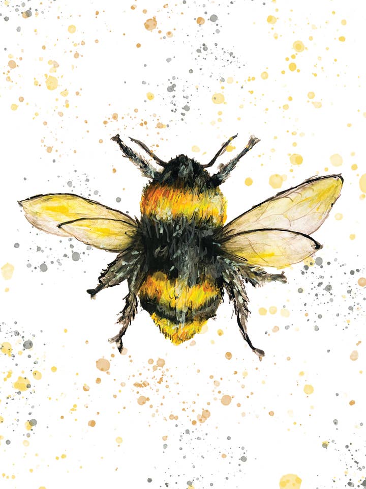 Bee Print for wholesale by Wild Child Co