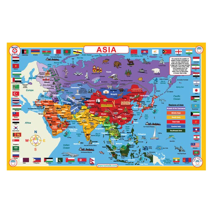 Set de table Asie pour la vente par Tot Talk, Inc.