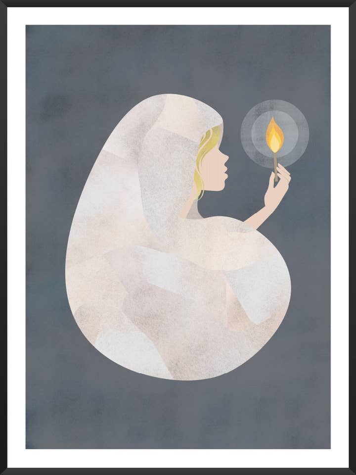 Poster «La piccola fiammiferaia» di Andersen per la vendita all'ingrosso da parte di Project Nord