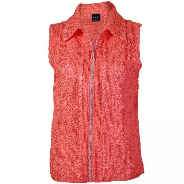 The Magic Scarf Company - Wholesale Outerwear Vest - Women's - 1367 - Diamond Zipper Vests15