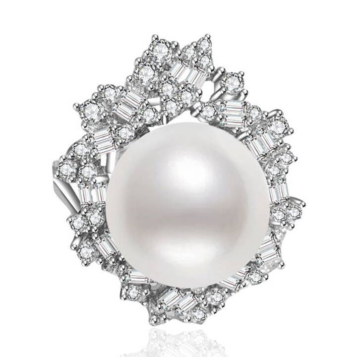 Elegant ferskvandsperle Ring WR00004 for engroshandel hos PEARLY LUSTRE