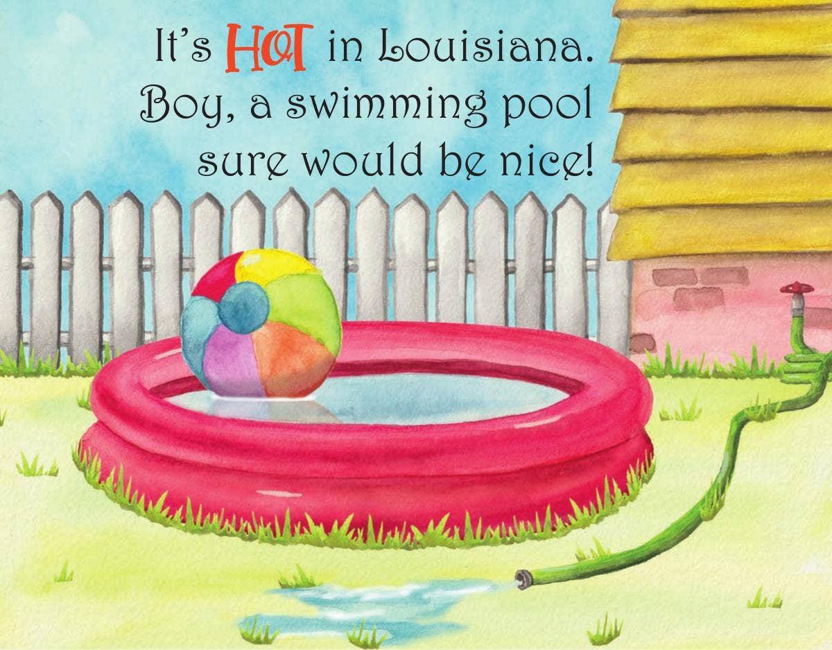 Pelican Publishing - Vente Livre pour bébés et tout-petits (jusqu'à 2 ans) - Il fait chaud en Louisiane.10