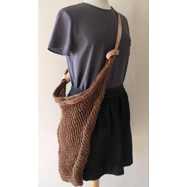 LUZ Collection - Wholesale Crossbody Bag - Women's - Last Chance! - Woven Maguey Plant Fiber Bag - Two Colours