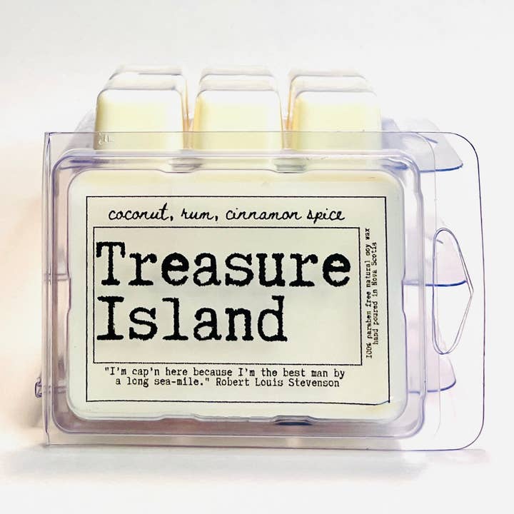 Skatteø Wax Melt - Kokos & Rom for engroshandel hos NovelTea Bookstore & Gifts