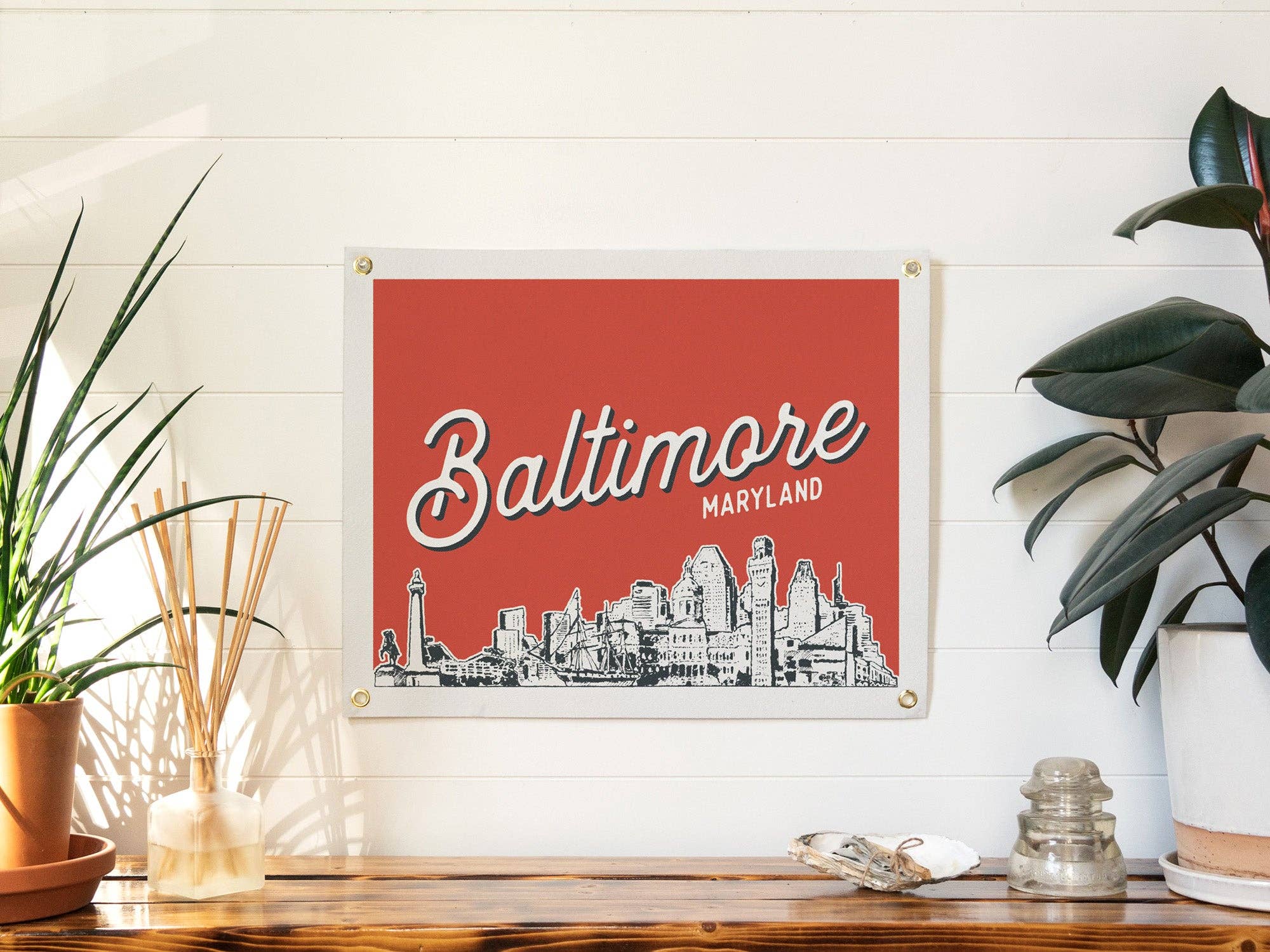 Benoit's Design Co. - Wholesale Sign - Baltimore, Maryland Felt Banner1