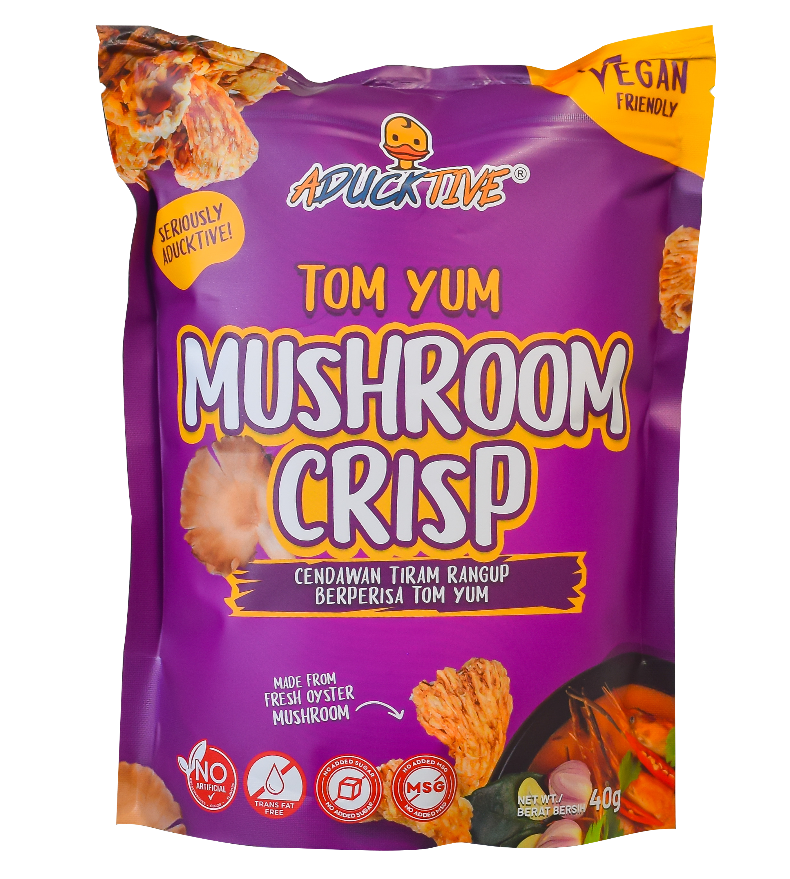 Bel Well Corperation – wholesale Crisps – Mushroom Crisp Based Asian Snacks ADUCKTIVE Brand5